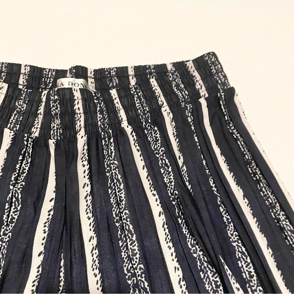 Casa Donna Striped Wide Leg Pants Womens Size M/L - Picture 5 of 15